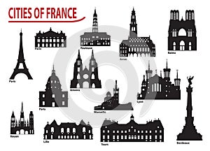 De ciudades en Francia 