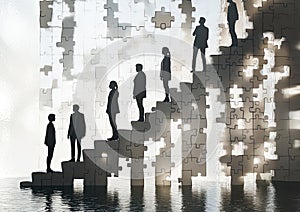 AI-Generated Puzzle Path to Success