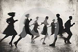 Blurred Motion Figures