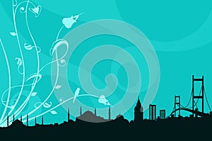 A silhoutte from Istanbul