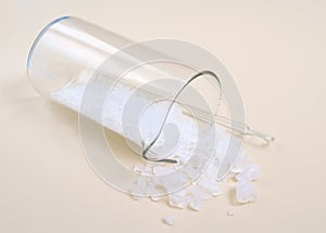 Silica gel is an amorphous and porous form of silicon dioxide.