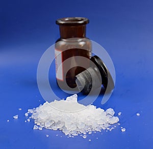 Silica gel is an amorphous and porous form of silicon dioxide