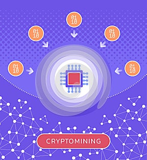 Cryptomining - Graphic Design