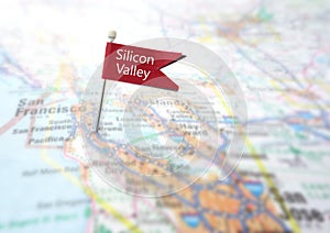 Silicon Valley map locator