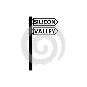 Silicon valley sign