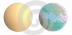 Silicon wafer plates for semiconductor manufacturing