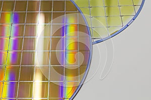 Silicon Wafers and Microcircuits - A wafer is a thin slice of semiconductor material, such as a crystalline silicon, used in