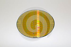 Silicon Wafers and Microcircuits - A wafer is a thin slice of semiconductor material, such as a crystalline silicon, used in