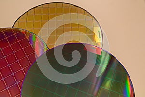 Silicon Wafers - A wafer is a thin slice of semiconductor material, such as a crystalline silicon, used in electronics for the