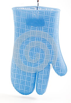 Silicone oven glove photo