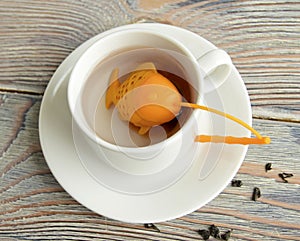 Silicone sieve for tea