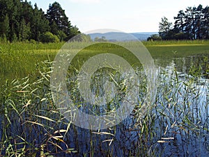 Siljan lake Sweden