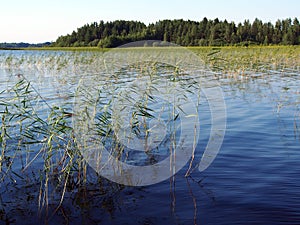 Siljan lake Sweden photo