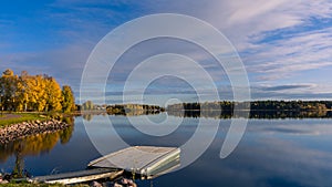 Siljan lake, Sweden