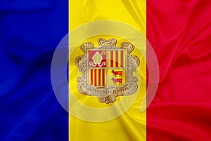 Silk Andorra Flag