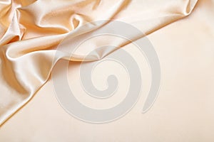 Silk fabric background