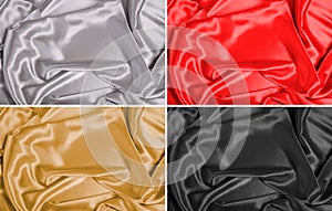 Silk Fabric Backgrounds