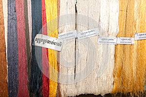 Silk making cambodia