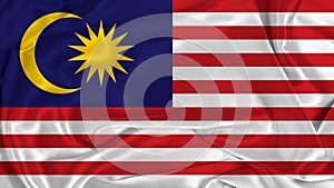 Silk Malaysia Flag