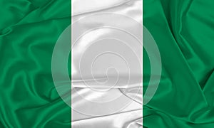 Silk Nigeria Flag photo