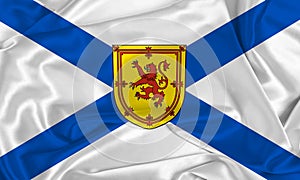 Silk Nova Scotia Flag photo