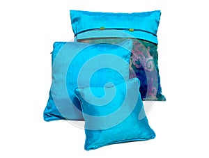 Silk pillows and pillows cases