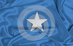 Silk Somalia Flag