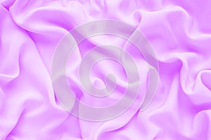 Silk texture, abstract background luxury light purple fabric