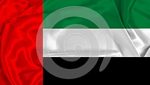 Silk United Arab Emirates Flag