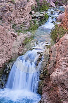 Silky Havasu Creek Waterfall