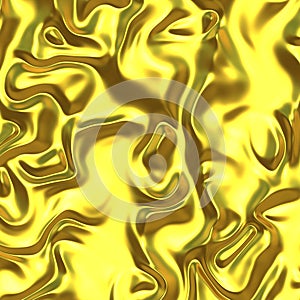 Silky yellow material