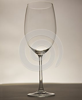Sill life wine glass