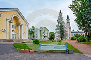 Sillamae culture hall in Estonia