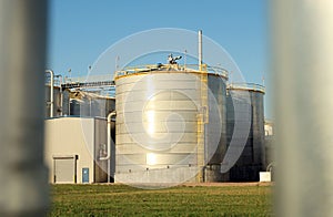 Silo of Ethanol Plant