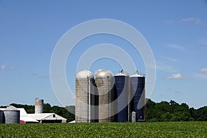 Silo - New Jersey Farm