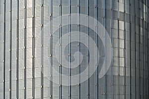 Silo in the port of Magdeburg