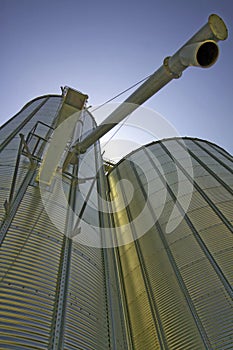 Silo for wheat, barley and rye