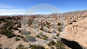 Siloli Desert in Bolivian Altiplano, South America.