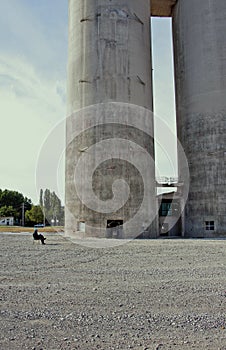 Silos for cement