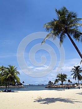 Siloso Beach, Sentosa Island photo