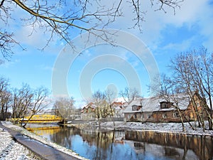 Silute town, Lithuania