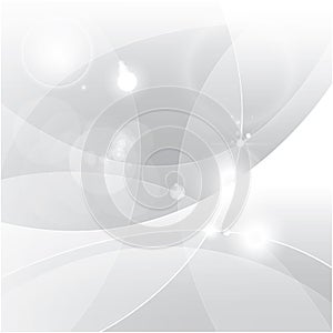 Silver abstract vector background