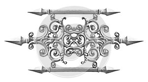 Silver alloy pattern