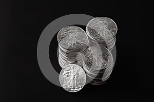 Silver American Eagle Coins