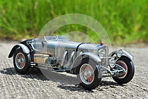 Silver arrow - Mercedes-Benz SSKL 1931 racing car