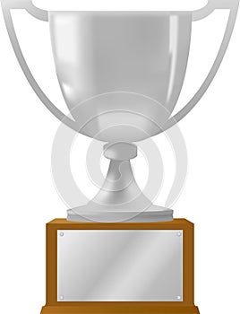 Silver Award Trophy/ai