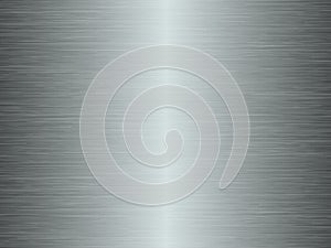 Silver background and foil texture, shiny and metal steel gradient template. Brushed stainless steel pattern Ã¢â¬â vector