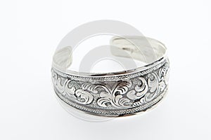 Silver bangle