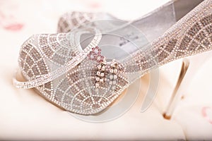 Silver Bling Shoes Bangles , earrings and hair pin