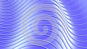 Silver blue background stripes 3d wavy pattern, elegant abstract striped pattern, interesting spiral architectural minimal